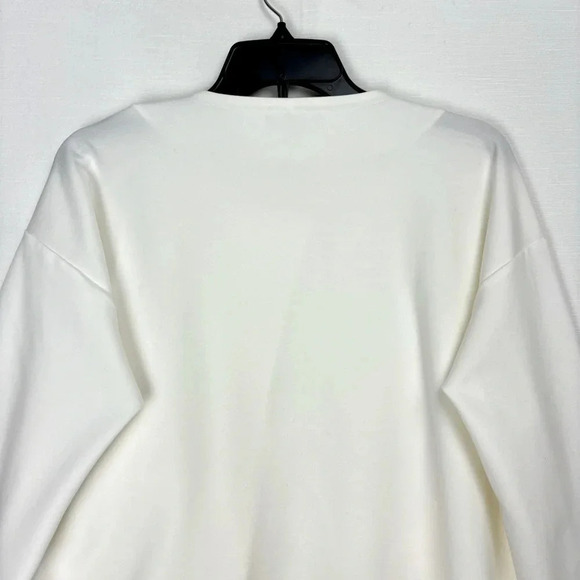 Eileen Fisher Women Office Wear Ivory Flex Tencel Ponte Zip Jacket Blazer Sz S - Picture 7 of 12